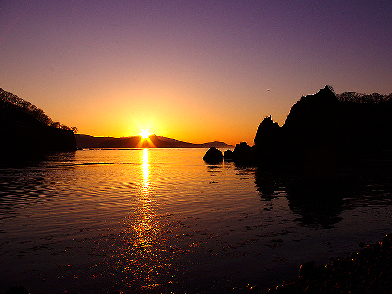 忍路漁港の夕日 小樽の秘境で見る絶景の夕日 あれdo これdo 北海道