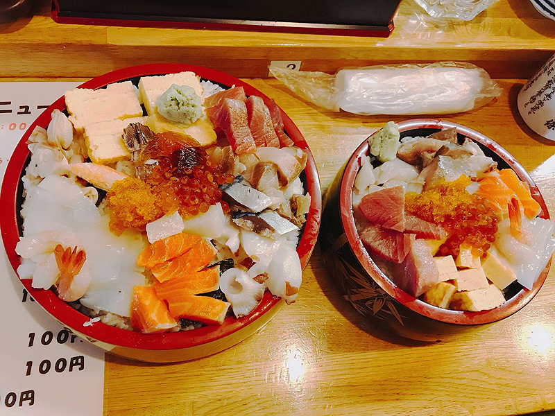 ファミリーすしガーデンハウス 平日ランチ限定 コスパ最強海鮮丼 特大まんぷくちらし あれdo これdo 北海道